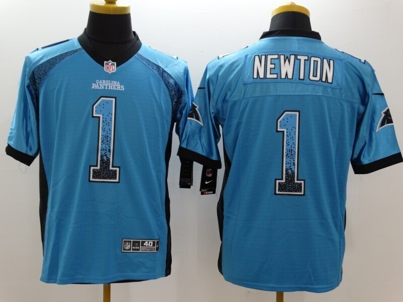 Men Carolina Panthers #1 Newton blue 2026 Nike NFL jersey
